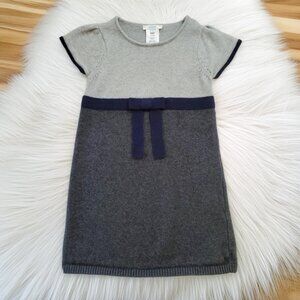 Jacadi Wool Cotton Knit Dress Size 6Y